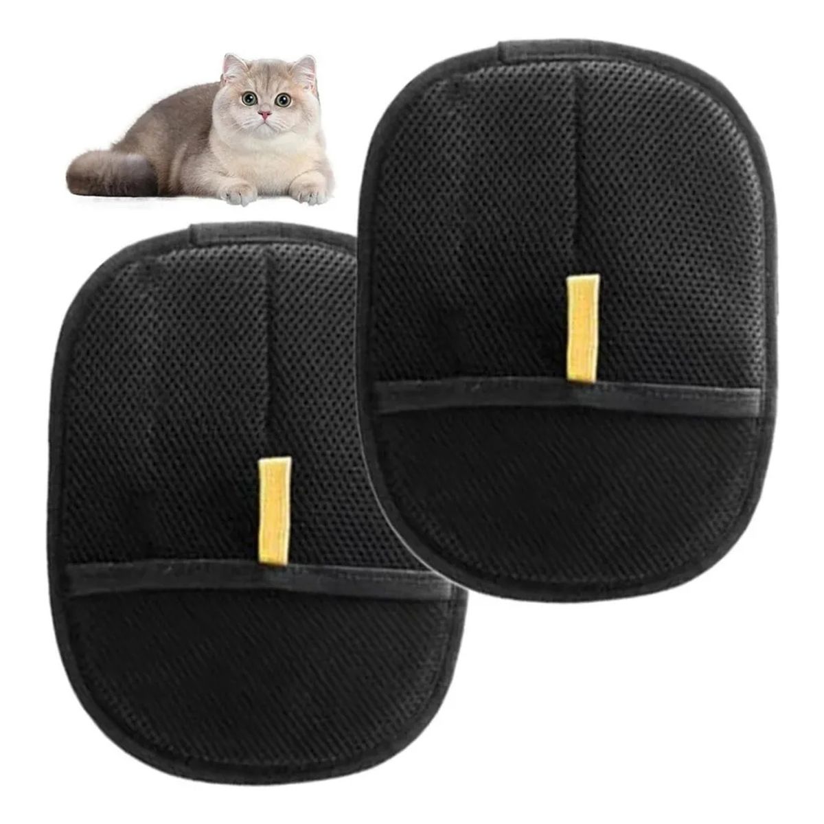 PUREPOWER - Nn 2 Guantes De Depilación Para Mascotas, Removedor De Pelo