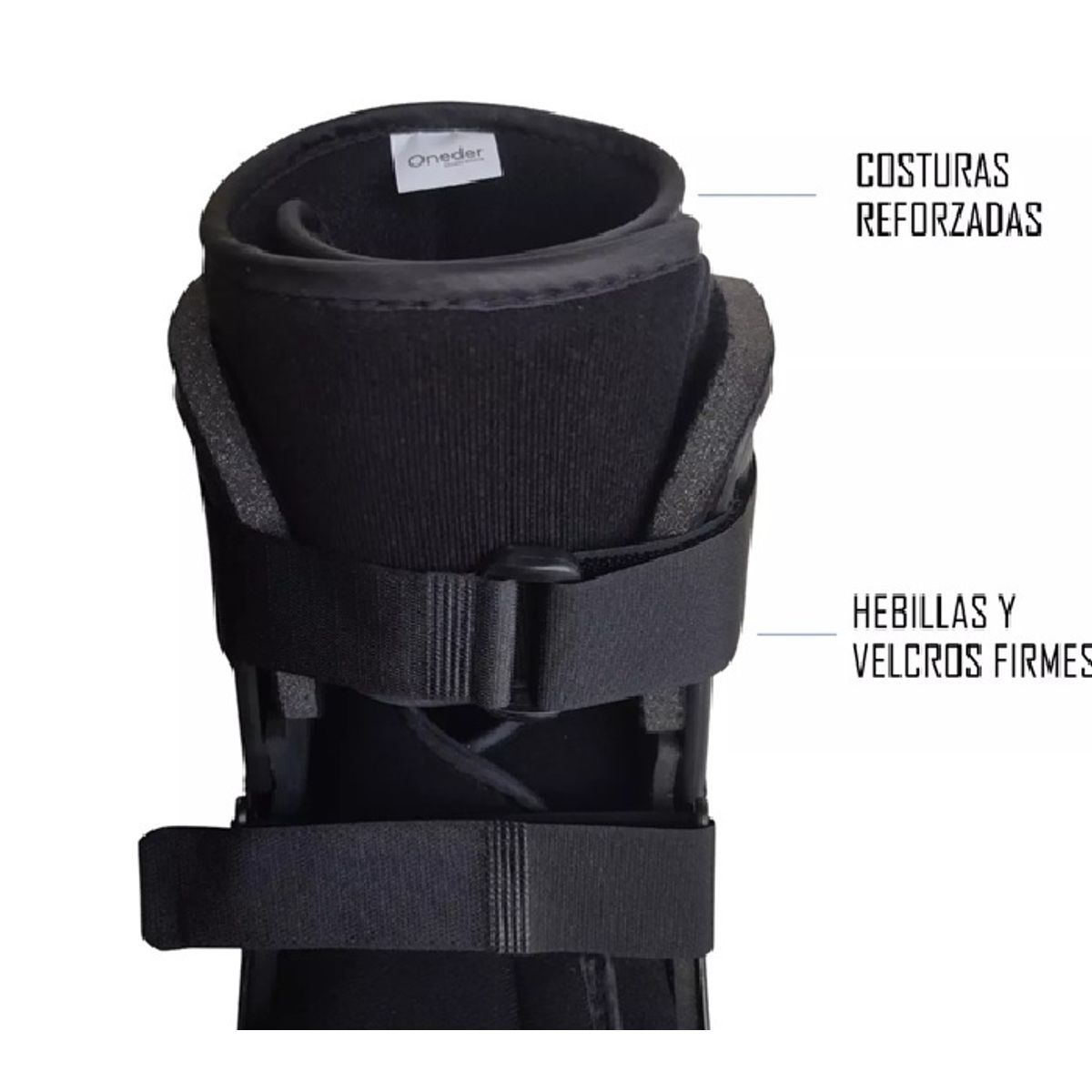 ONEDER - Bota Ortopédica Corta Cam Walker Adultos Premium Oneder Talla M
