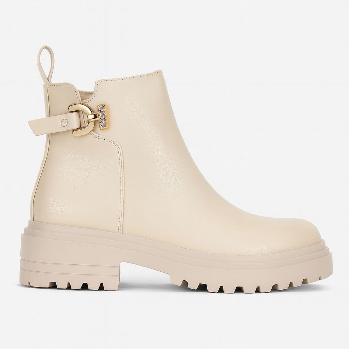 BOTELI - Botines Beige para Mujer CC263