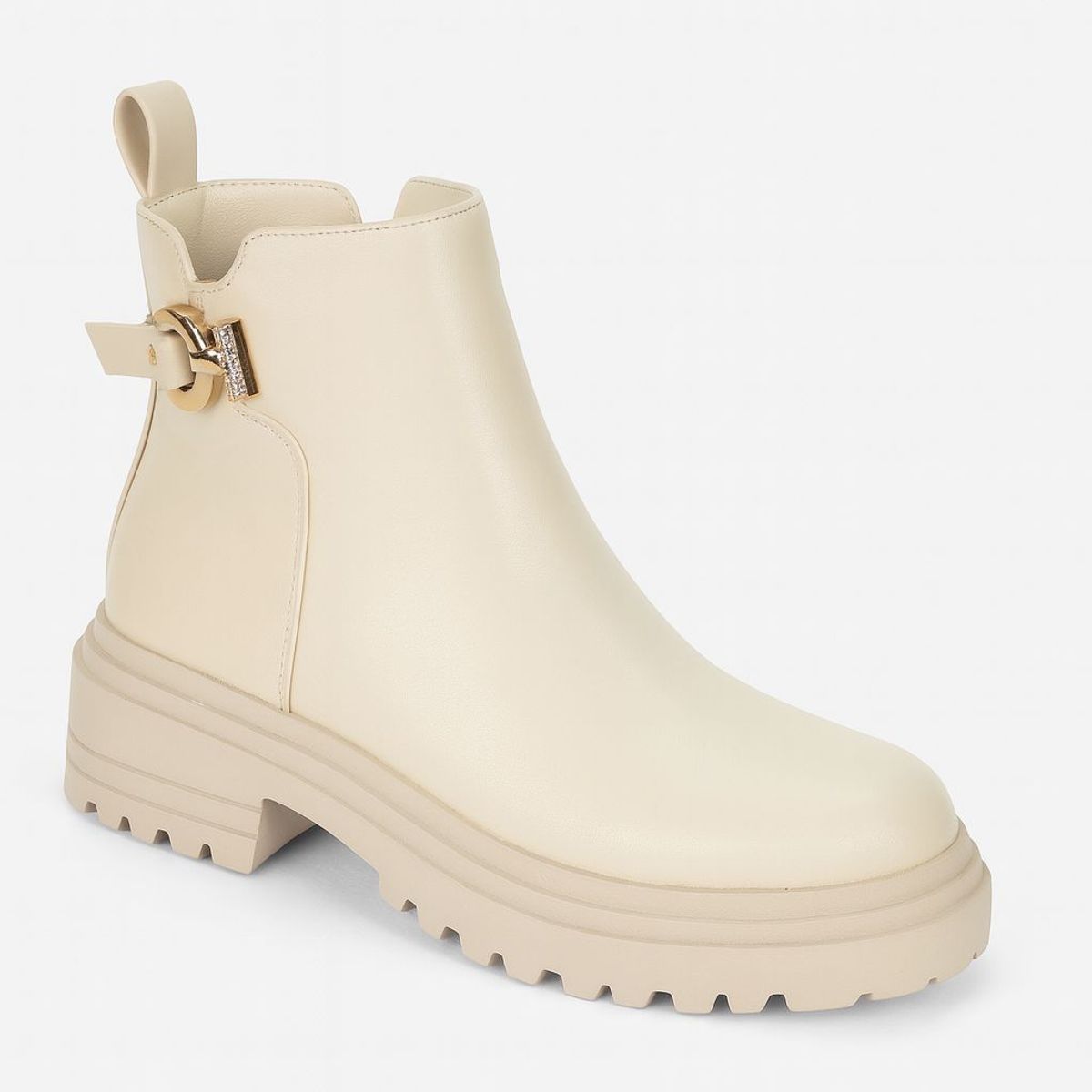 BOTELI - Botines Beige para Mujer CC263