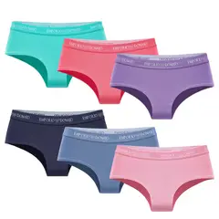 GIOVACCHINO - Pack de 6 Calzones Pantaleta Algodón Mujer
