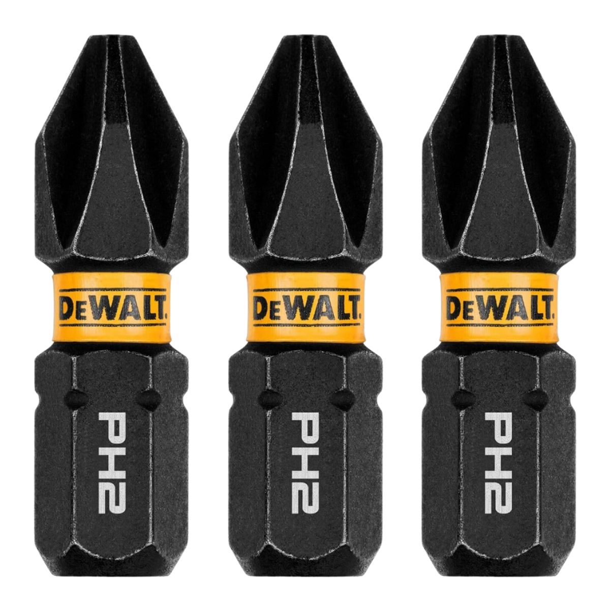 DEWALT - Set De Puntas Phillips 3pzas 1" Ph2 FLEXTORQ DWAF1PH2IR3