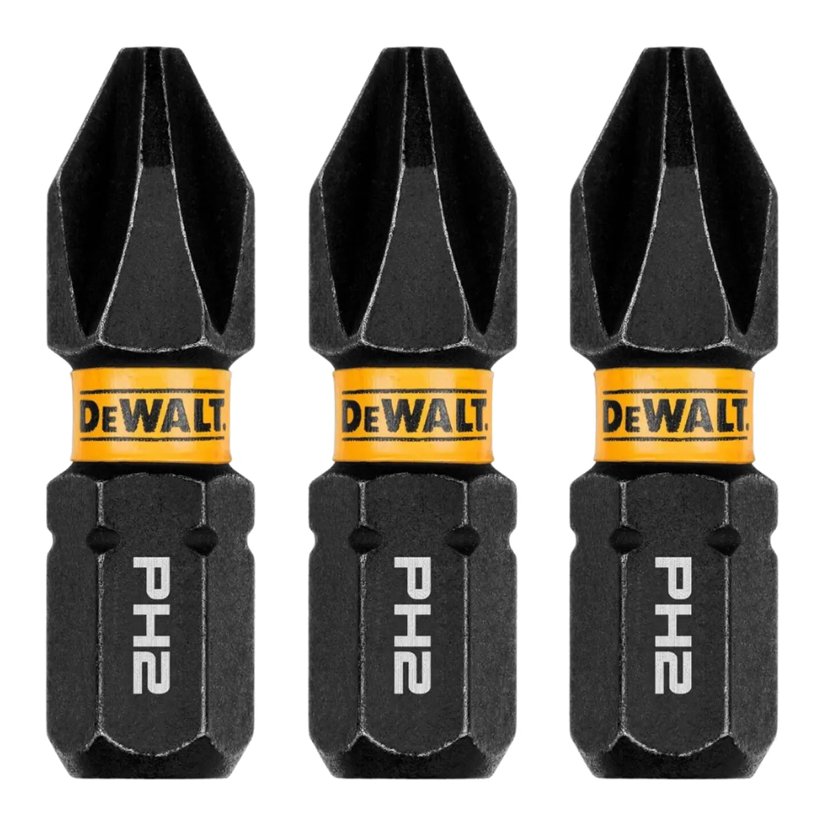 DEWALT - Set De Puntas Phillips 3pzas 1" Ph2 FLEXTORQ DWAF1PH2IR3