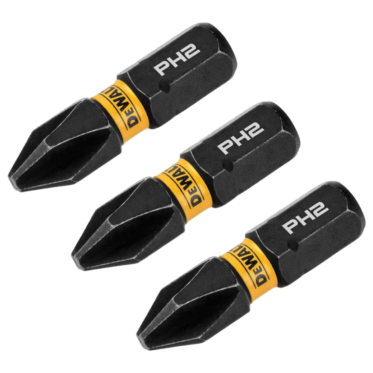 DEWALT - Set De Puntas Phillips 3pzas 1" Ph2 FLEXTORQ DWAF1PH2IR3