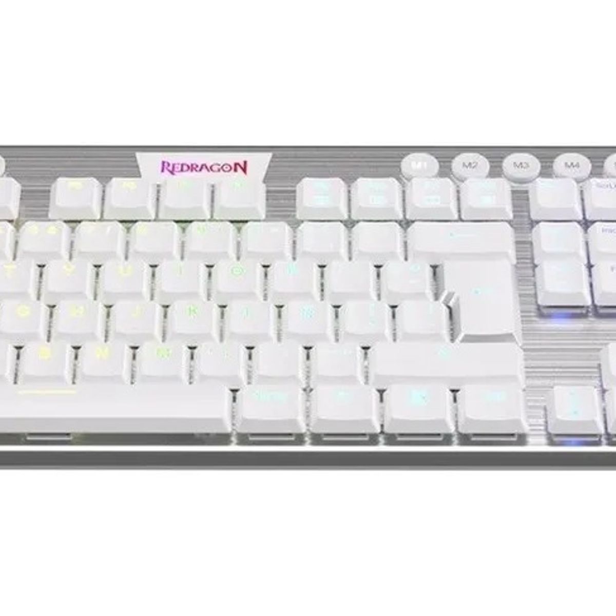 REDRAGON - Teclado Mecanico Gamer Redragon Horus Fsk618 Wireless Blanco