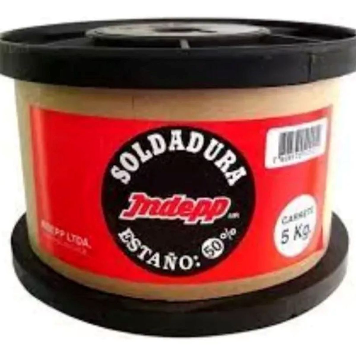 METALFER - Soldadura De Estaño 50% Carrete 5 Kg