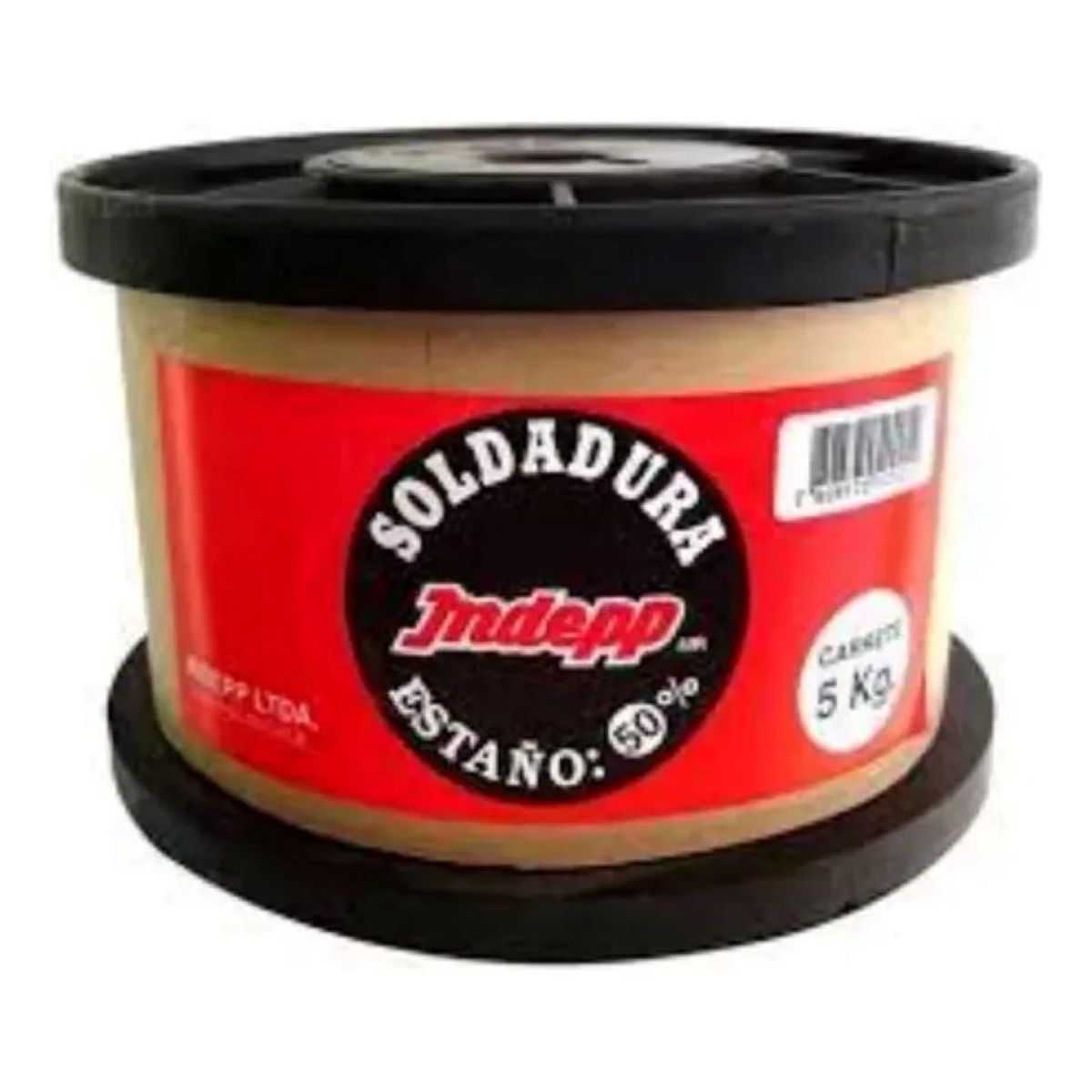 METALFER - Soldadura De Estaño 50% Carrete 5 Kg