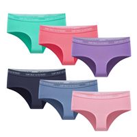 Pack de 6 Calzones Pantaleta Algodón Mujer
