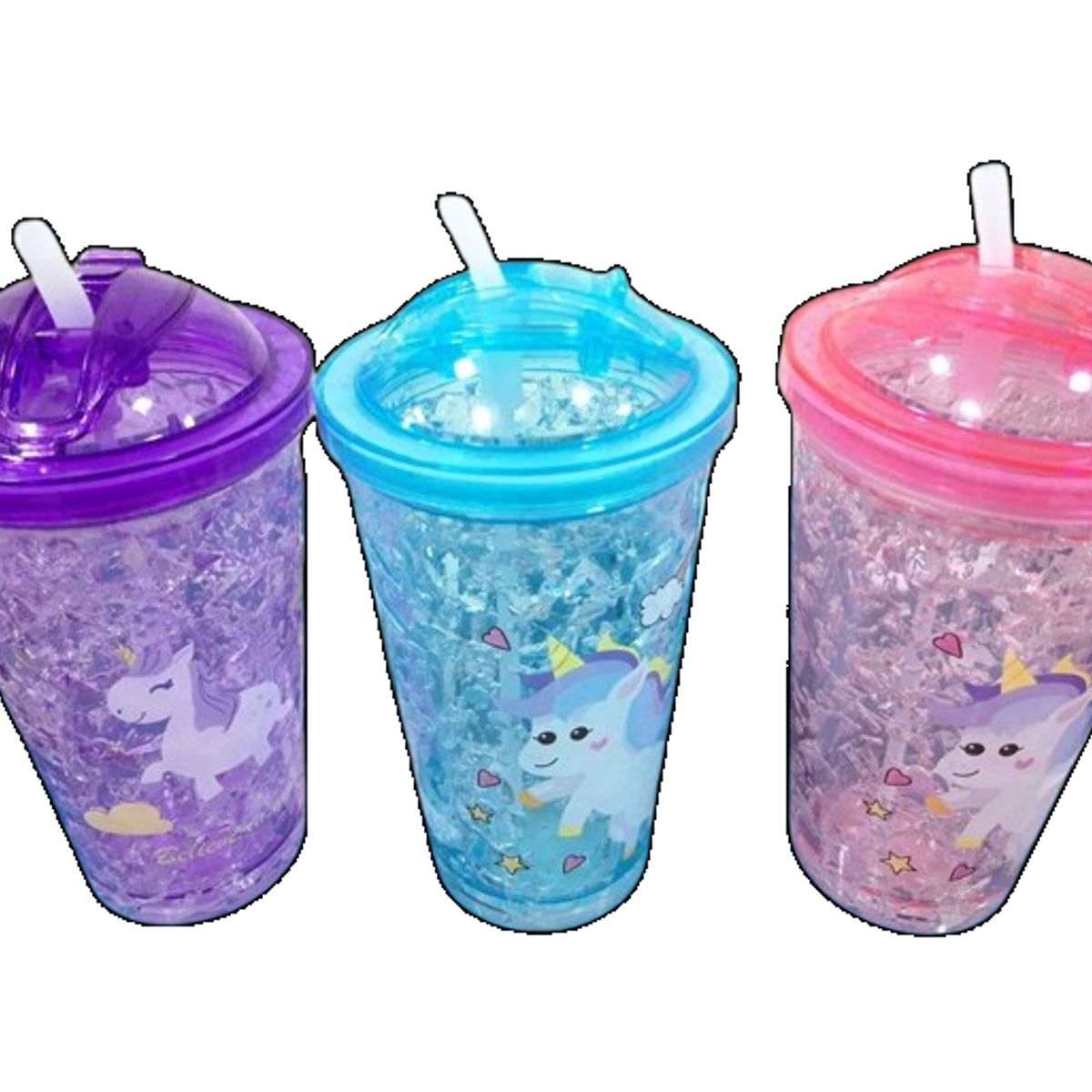 GENERICO - Vaso lindo de unicornio para niños  solo rosa