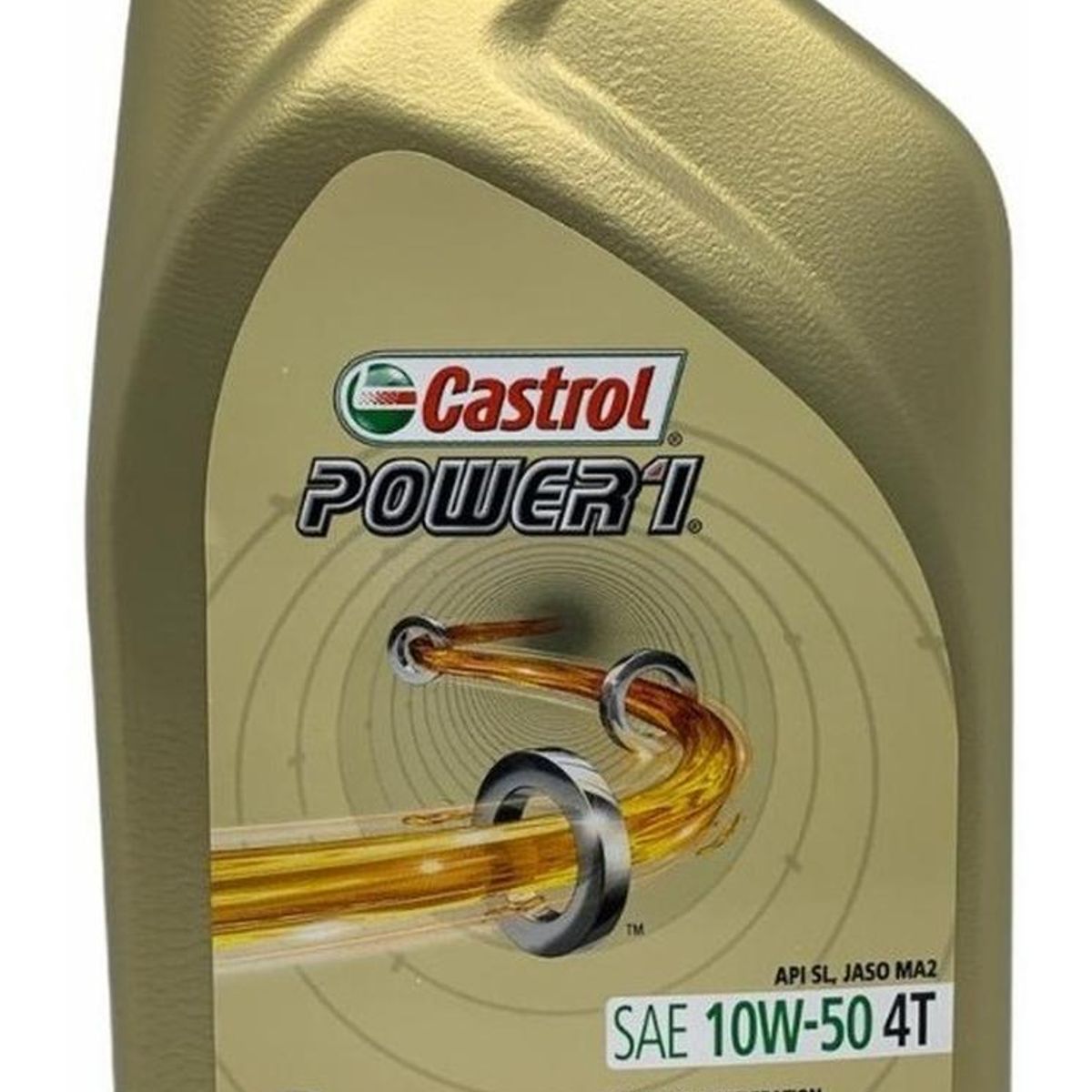 CASTROL - Aceite Motor Castrol Sintético 10w-50 Para Motocuatriciclo 1L