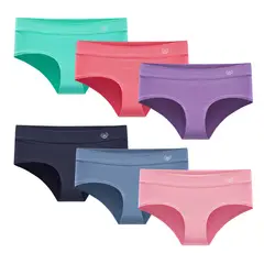 GIOVACCHINO - Pack de 6 Calzones Pantaleta Algodón Mujer