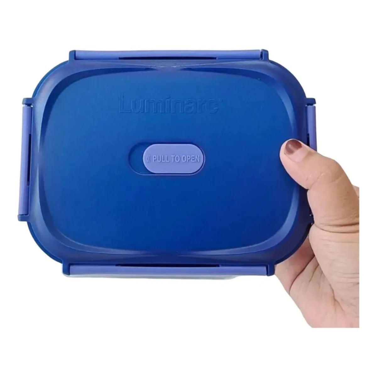 LUMINARC - Pack 6 Taper de Vidrio Templado Contenedor Hermetico 650ml