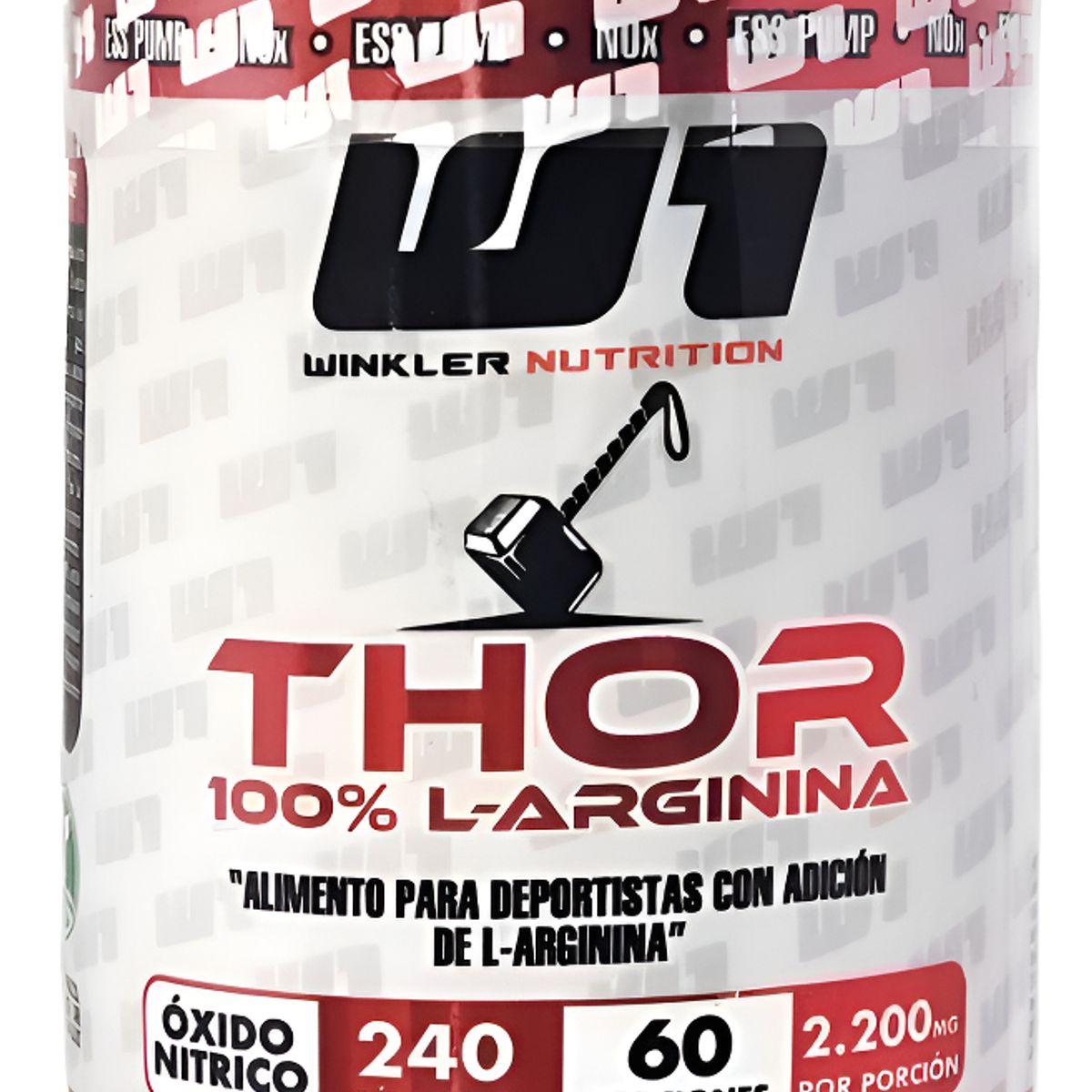 WINKLER NUTRITION - L-arginina Thor 240 Cáps. Winkler Nutrition