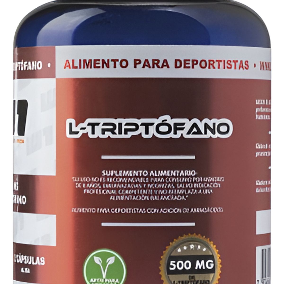 WINKLER NUTRITION - L-triptófano 500mg 120 Cápsulas Winkler Nutrition