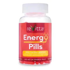 REVITTA WELLNESS - Cafeína 100mg Energy Pills 120 Cápsulas