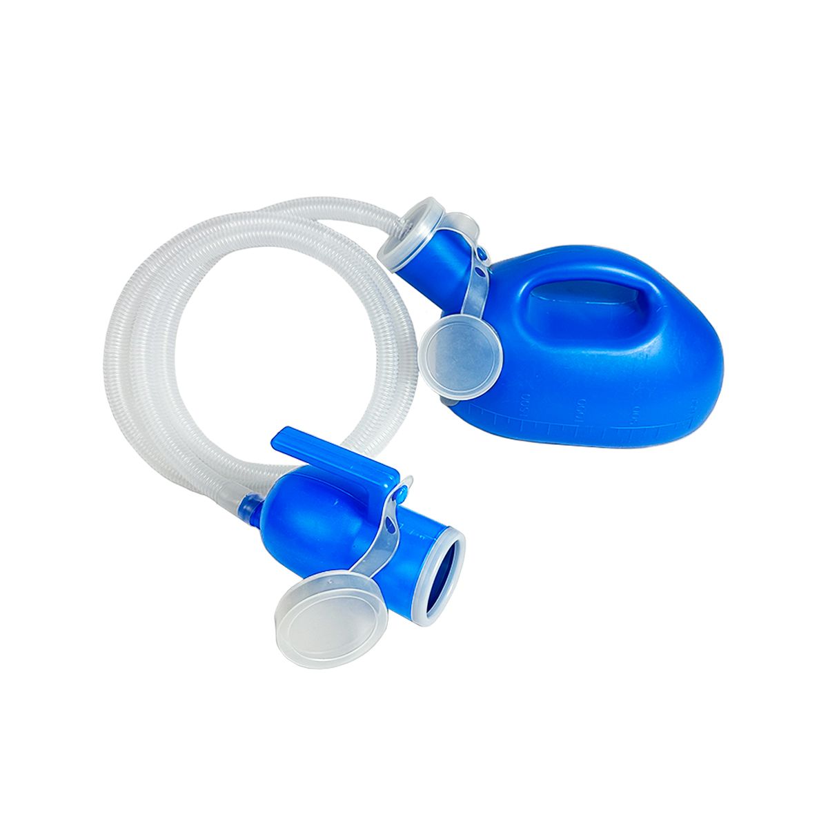 GENERICO - Pato Urinario Masculino Con Manguera - Capacidad De 2000 Ml