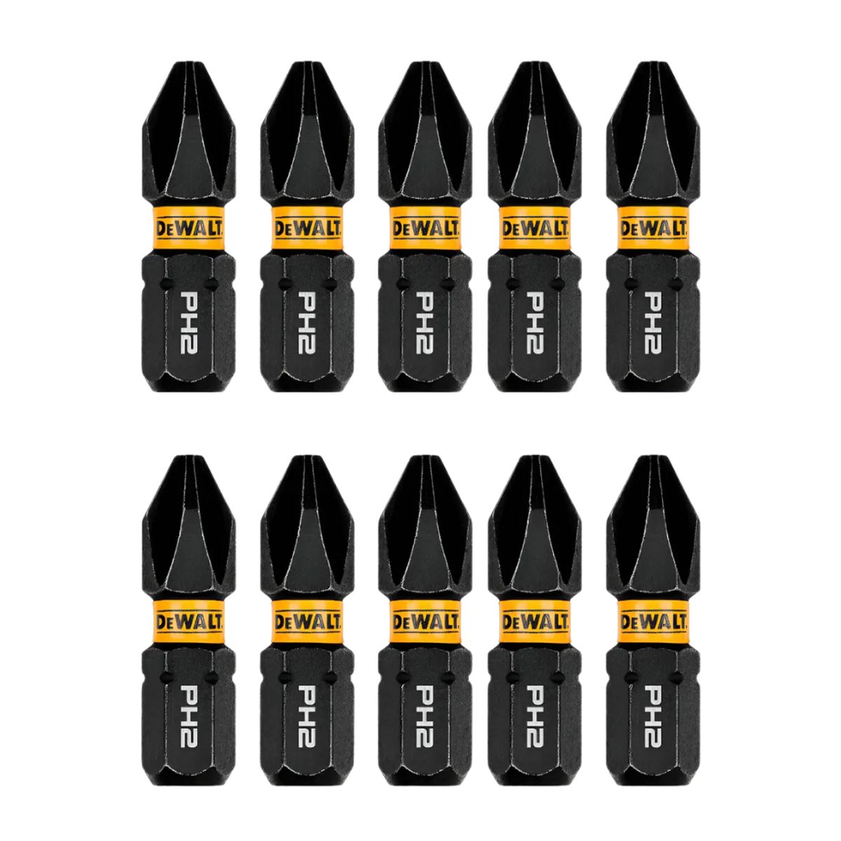 DEWALT - Set de Puntas Flextorq Ph2 1'' 10 Pzas Dewalt DWAF1PH2IR10