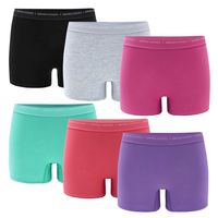 Pack de 6 Calzones Pantaleta Algodón Mujer