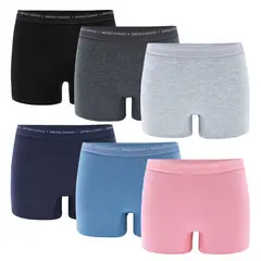 GIOVACCHINO - Pack de 6 Calzones Pantaleta Algodón Mujer