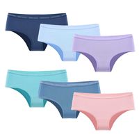 Pack de 6 Calzones Pantaleta Algodón Mujer