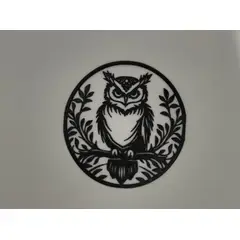 GENERICO - Figura decorativa de silueta de búho