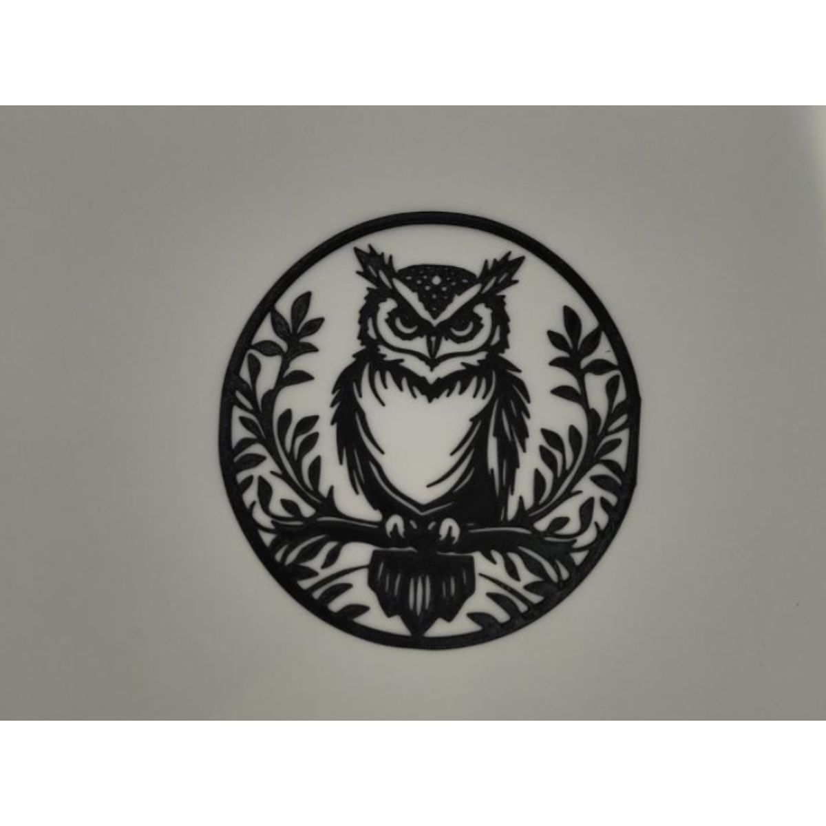 GENERICO - Figura decorativa de silueta de búho