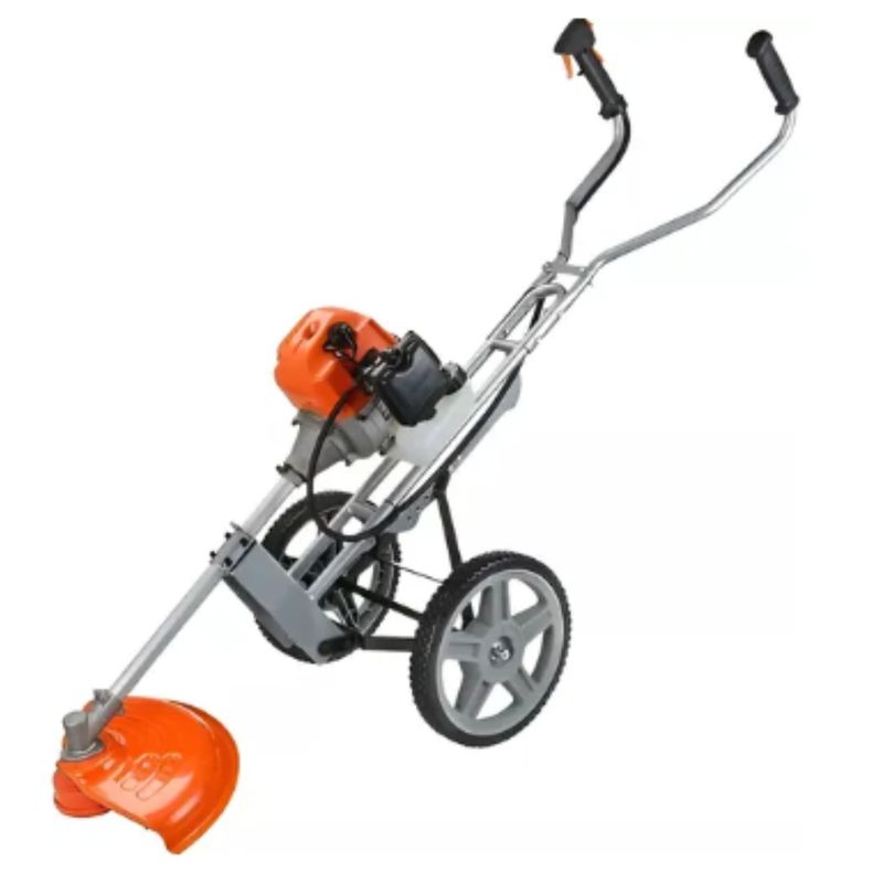 GENERICO - Desbrozadora Orilladora Desmalezadora 52cc 3 En 1 + Ruedas