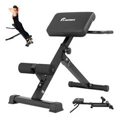 CENTURFIT - Silla Romana Banco Hiperextension Abs Espalda Gluteo Ajustable