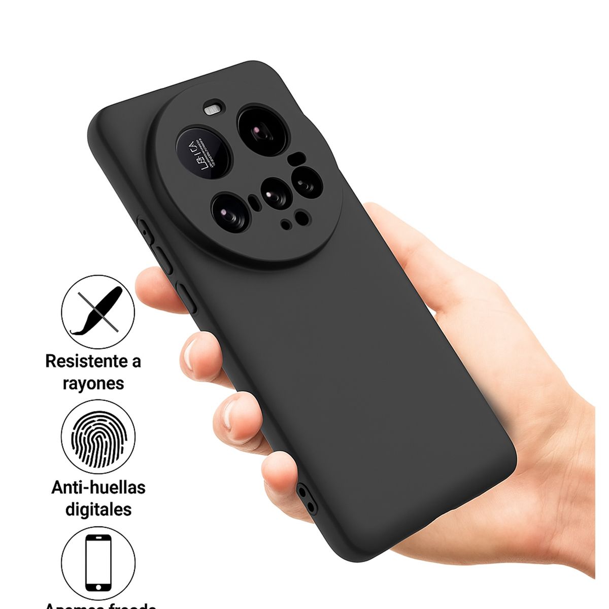 JOIGO - Carcasa Funda Para Xiaomi 15 Ultra Goma Lila