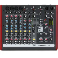 ALLEN & HEATH - Mixer Analogico Profesional Con Efectos Usb ZED-10FX