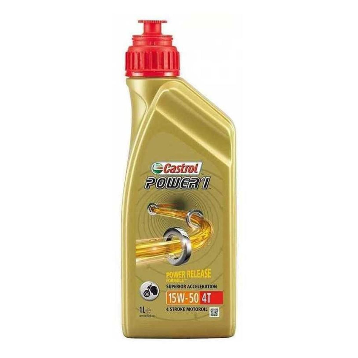CASTROL - Aceite De Moto 15w 50 Full Sintetico Castrol 4t Original