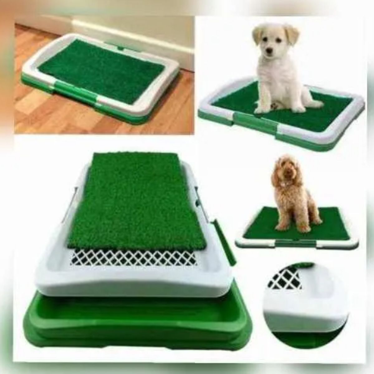 GENERICO - Baño Ecológico para Mascotas 47x34 cm  Entrenamiento de Perros y Gatos