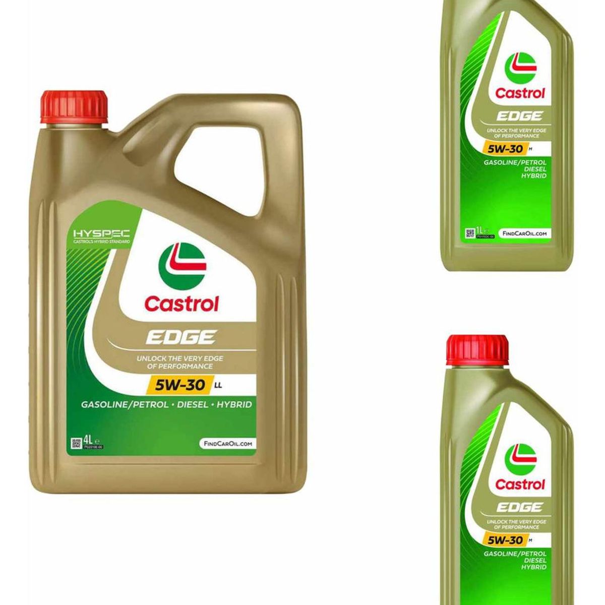 CASTROL - Castrol Edge 5w-30 Ll 6 Lt Dpf Sintetico Diesel Bencinero