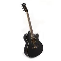 GUITARRA ELECTROACUSTICA NEGRA ZA-521CEQBK ZARAGOZA