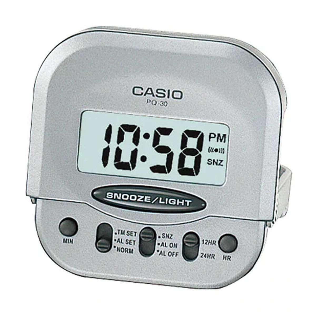 CASIO - Reloj Despertador Casio Unisex PQ-30-8D