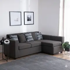 MUEBLES MPR - Seccional Jazmin 3-1 Velvet