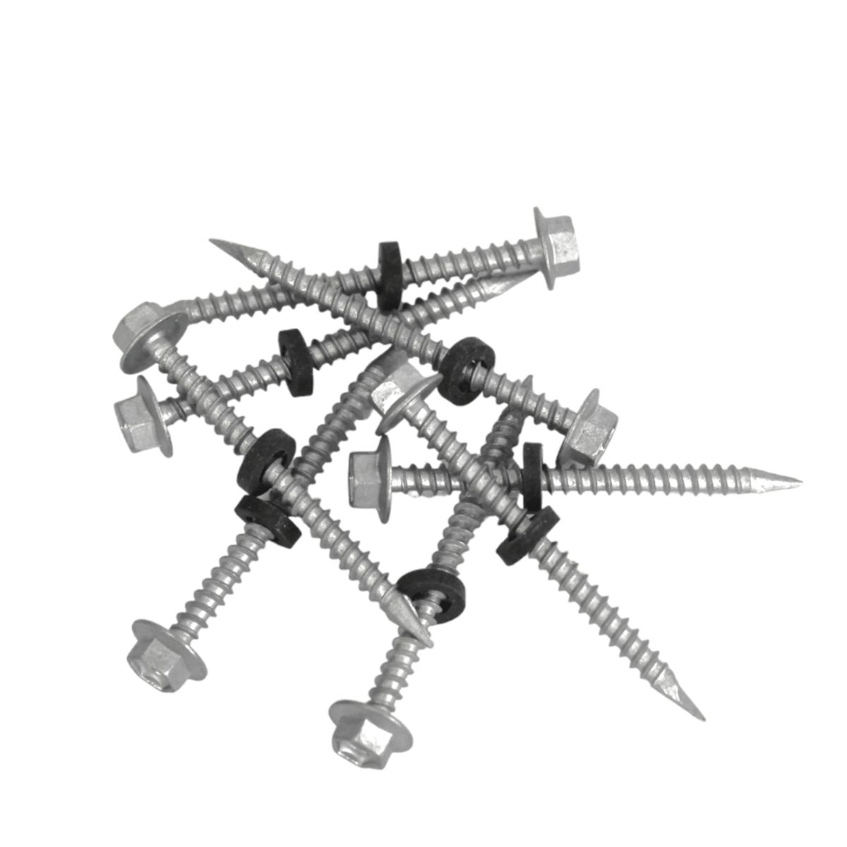 GENERICO - Tornillo Hexagonal Autorroscante 10×2 ½ 100und Tornichile