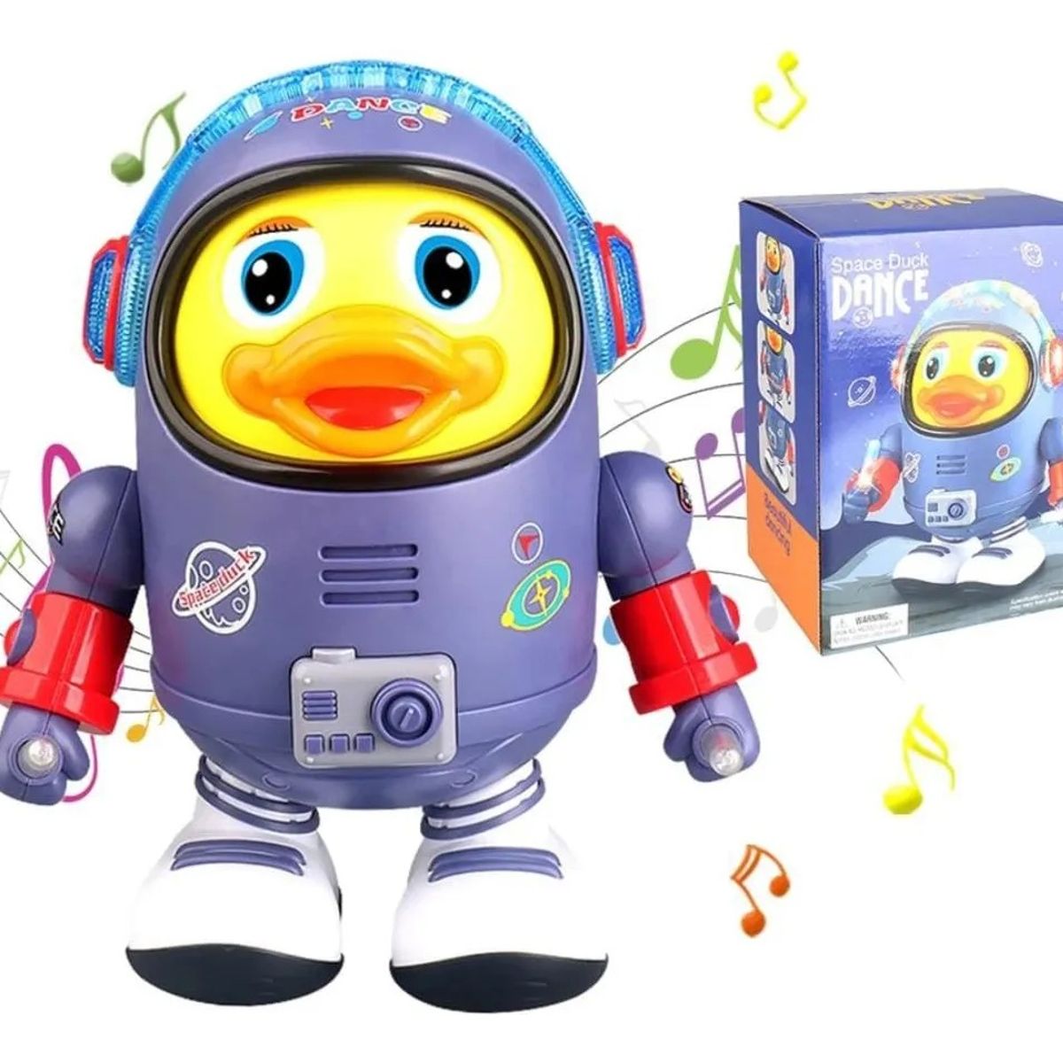 GENERICO - Robot Pato Musical Bailarín Juguete  Con Luces Led Robot Pato