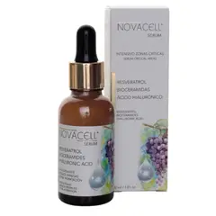 GENERICO - Antiage Serum Rostro Cara Cuello & Escote Resveratrol & Bioceramidas - Rejuvenece y Repara