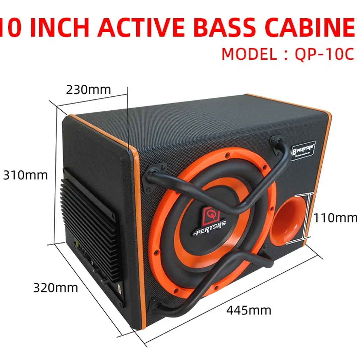 GENERICO - Subwoofer Amplificado 2000w Para Auto