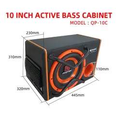 GENERICO - Subwoofer Amplificado 2000w Para Auto