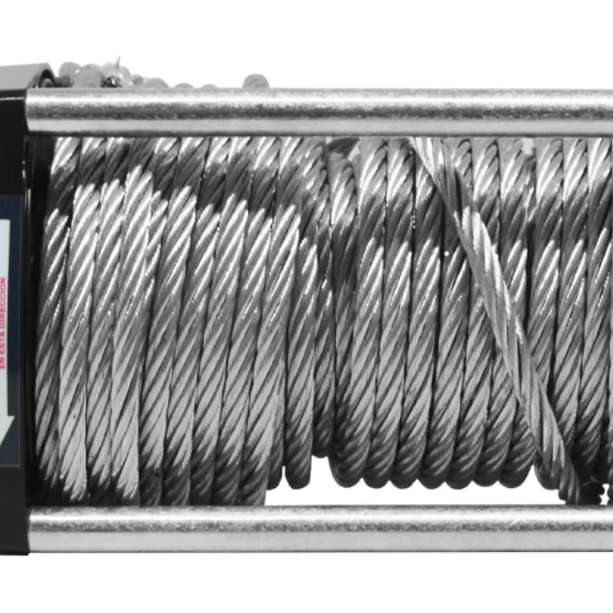 GUTSTARK - Winche Eléctrico 12000 Lb 12v Cable Acero 27m + Control
