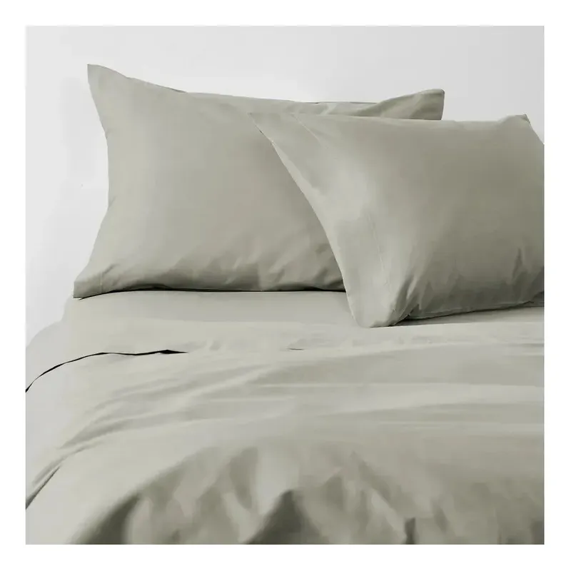 CANNON - Sabanas King Cannon 300 Hilos 1oo% Algodon Olive