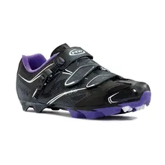 360 - Zapatilla Ciclismo Mtb Mujer Northwave® Katana SRS Blackviolet