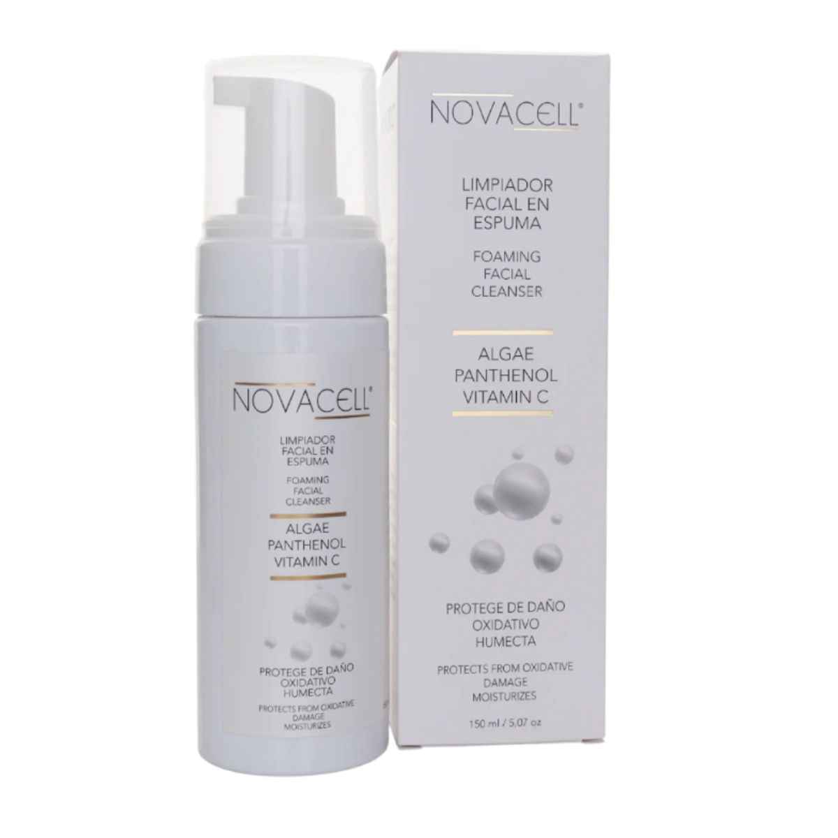 NOVACELL - NOVACELL Limpiador Facial Espuma Foaming Puro Suave