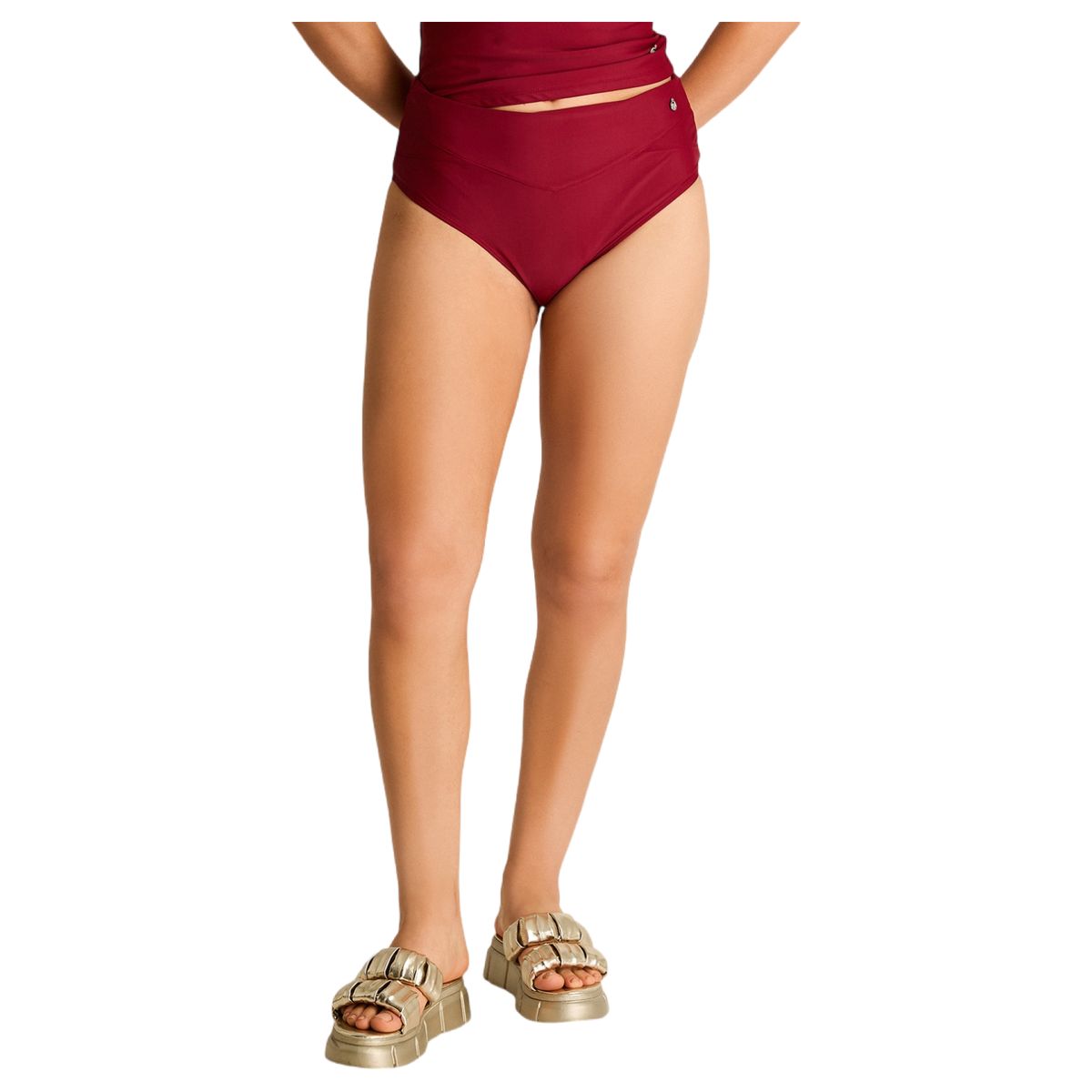 LORENZO DI PONTTI - Parte de Abajo de Traje de Baño Burdeo Mujer