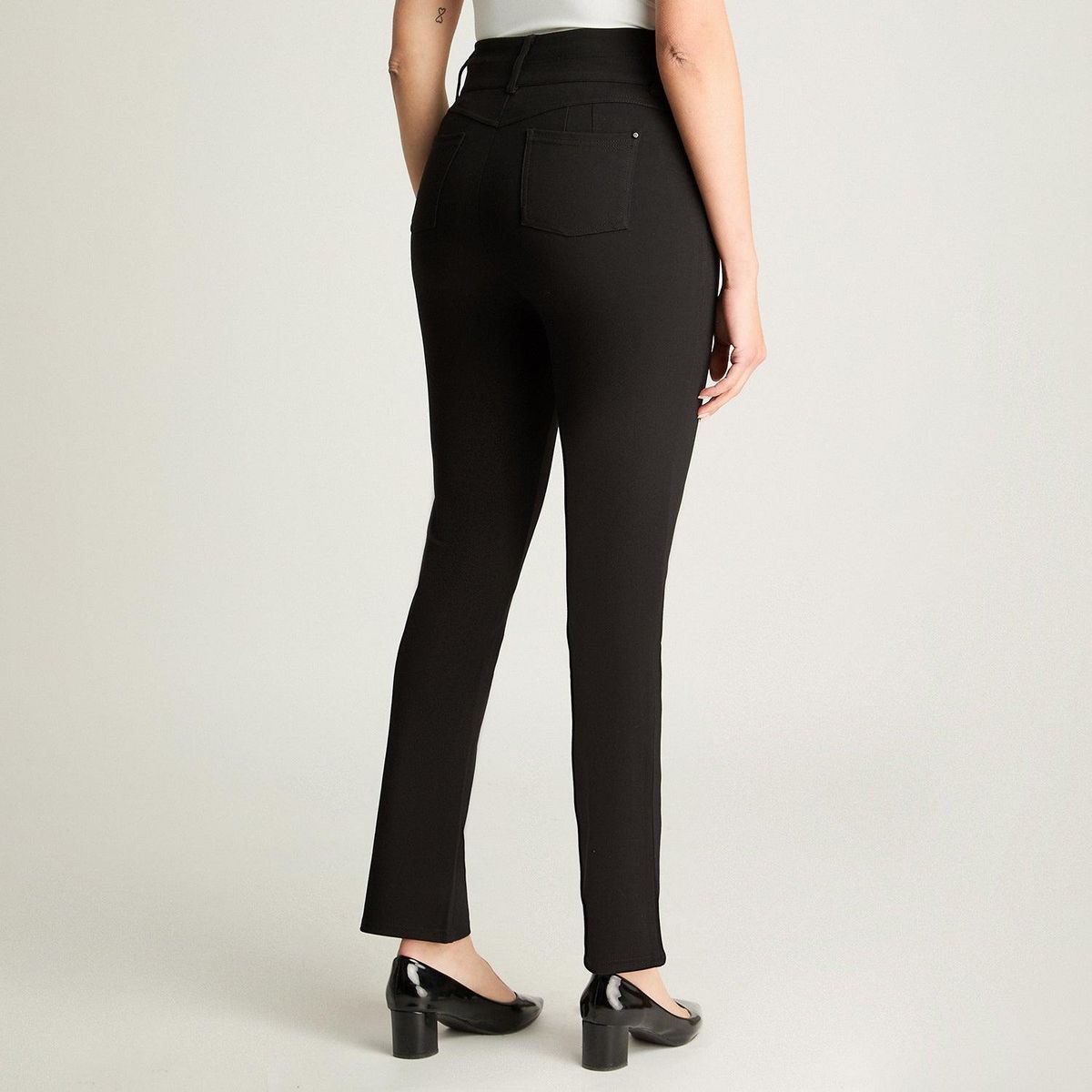 LORENZO DI PONTTI - Pantalón Calza Semi Formal Mujer