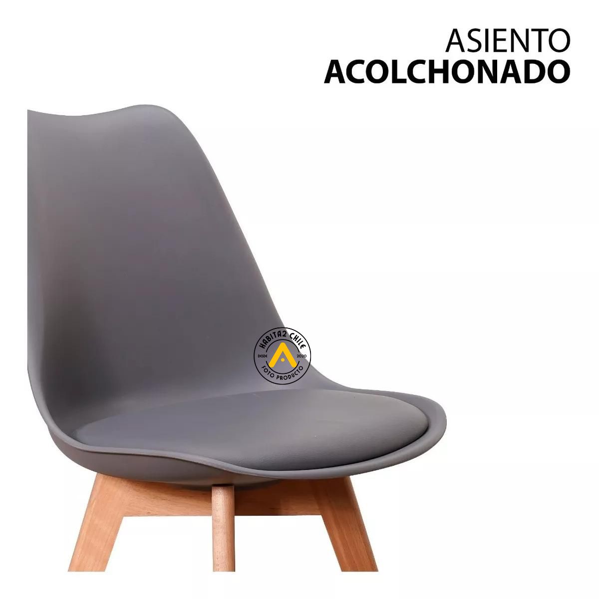 HABITA2 CHILE - Silla de comedor acolchada Tulip