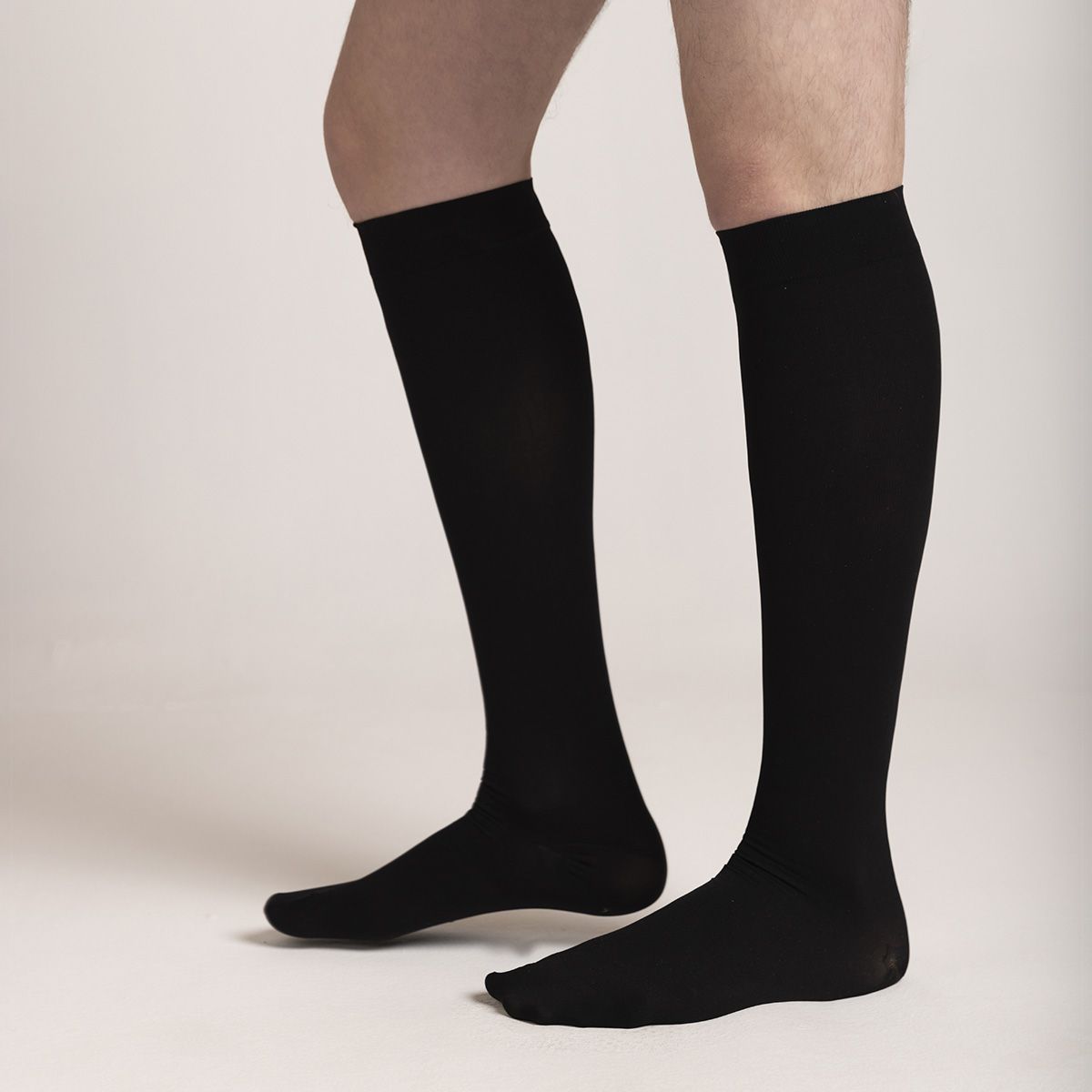 MONARCH - Calcetín Medical 70 Denier Negro Monarch