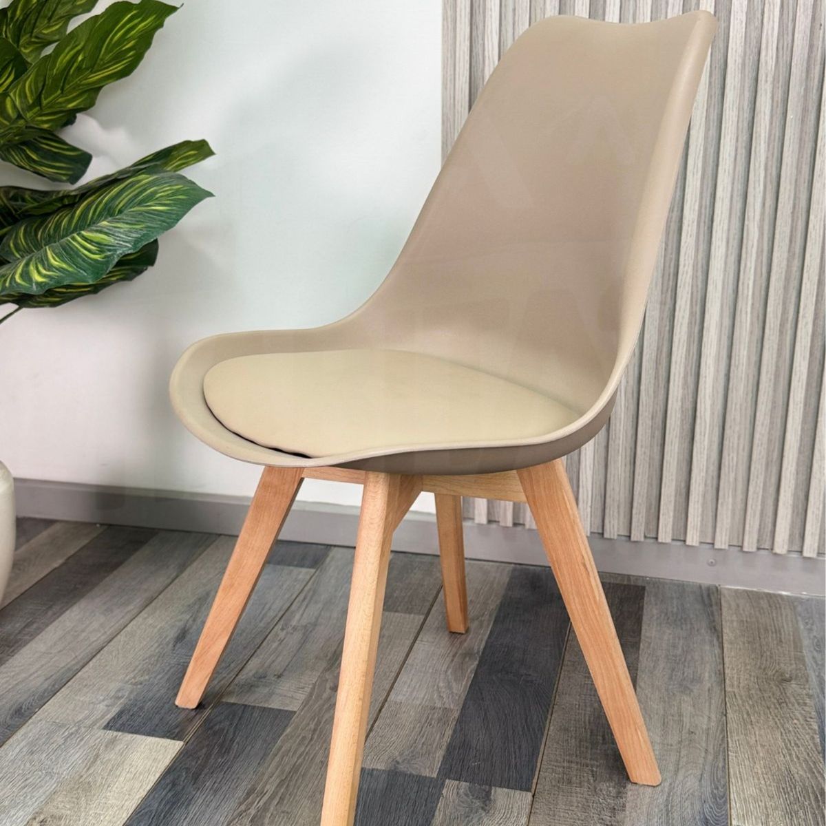 HABITA2 CHILE - Pack de 2 sillas de comedor acolchada Tulip